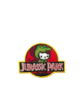 Hello Kitty in Jurassic Park Embroidery Patch