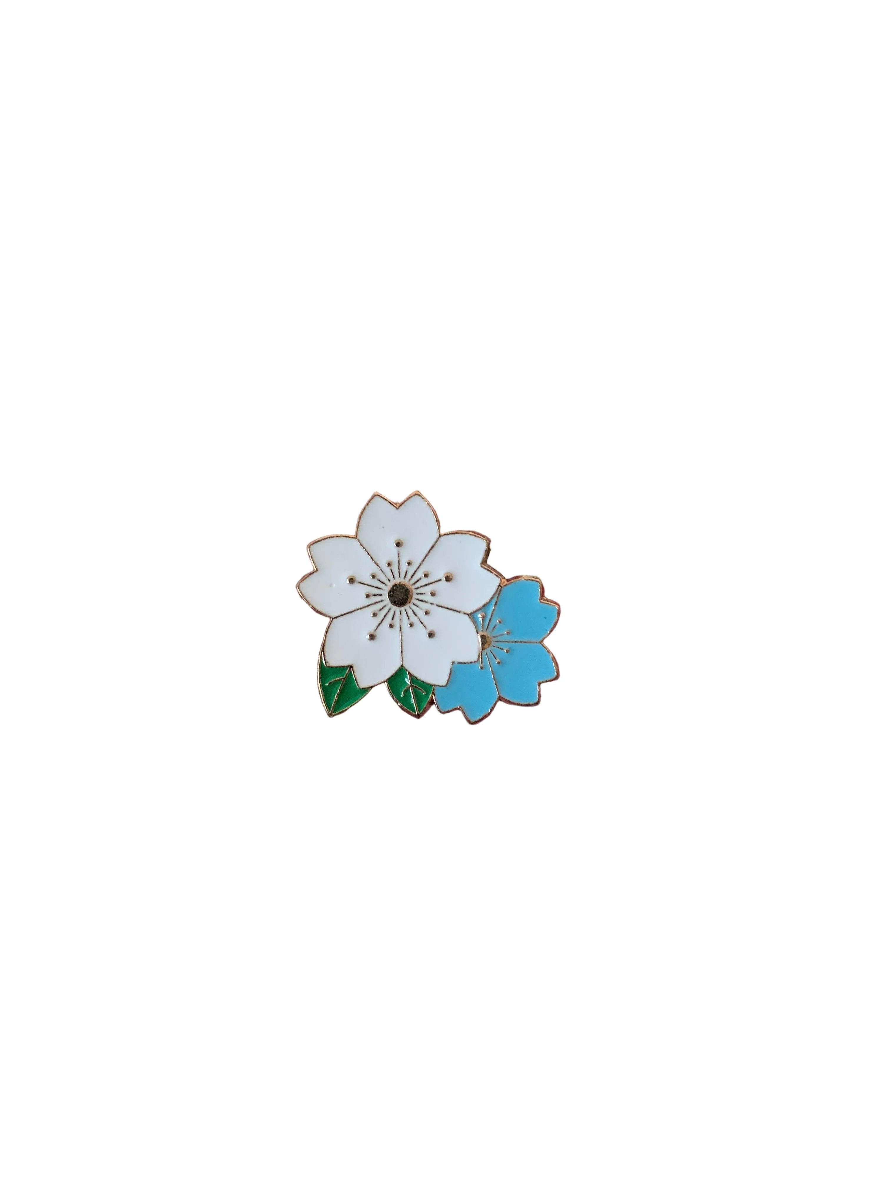 Flowers Enamel Pin