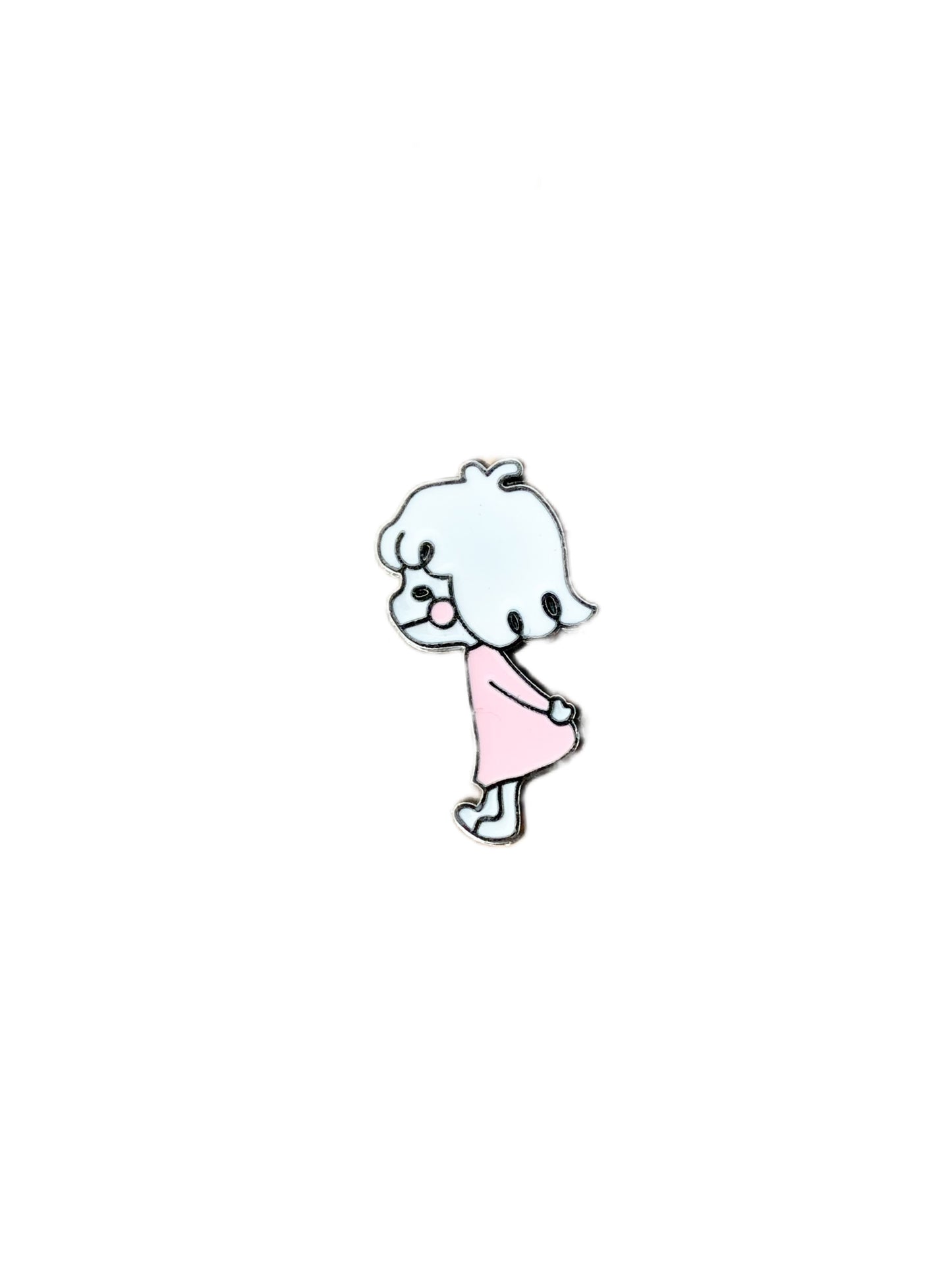 Girl Enamel Pin