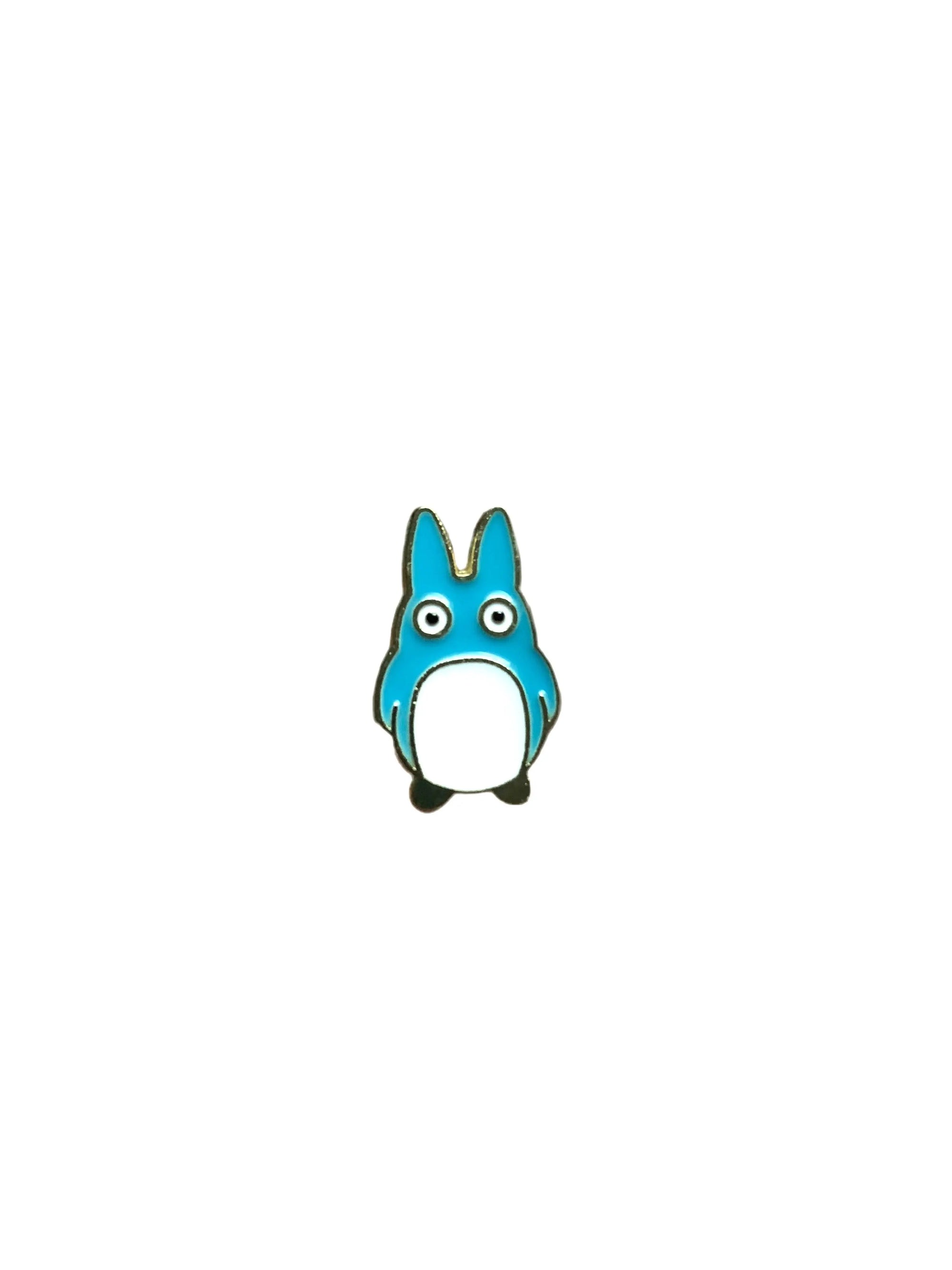 Blue Totoro Enamel Pin - Image #1