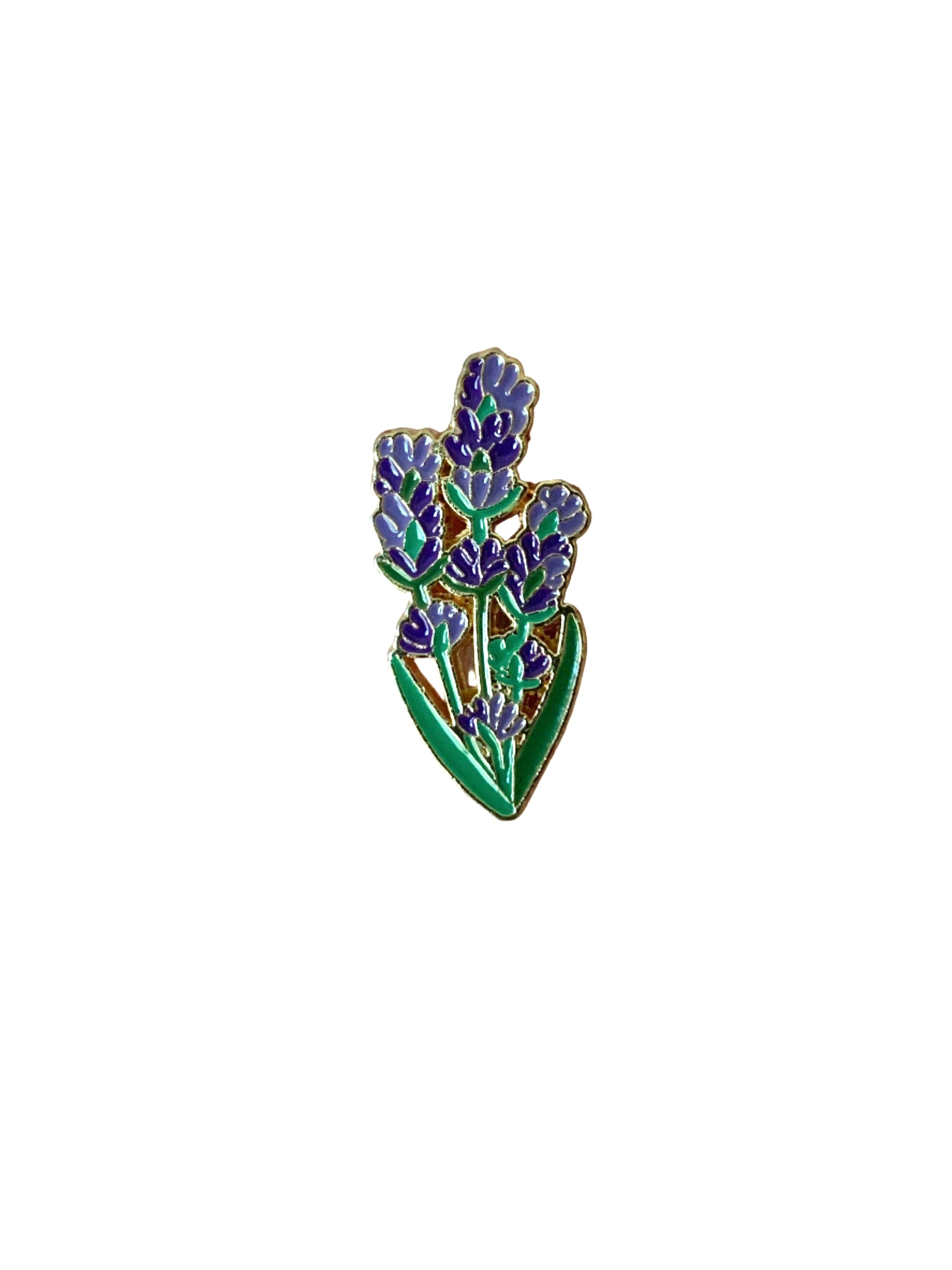 Lavender Enamel Pin