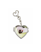 Kitty Party - Heart Mirror Charm