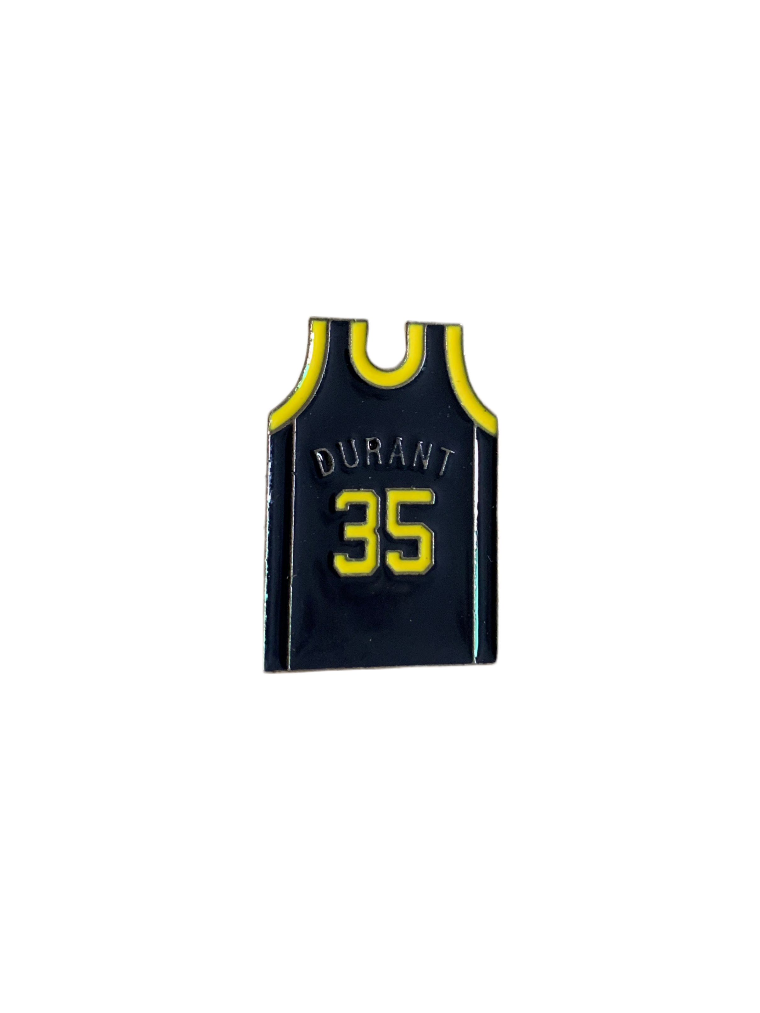 Durant 35 Jersey Enamel Pin