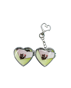 Kitty Party - Heart Mirror Charm
