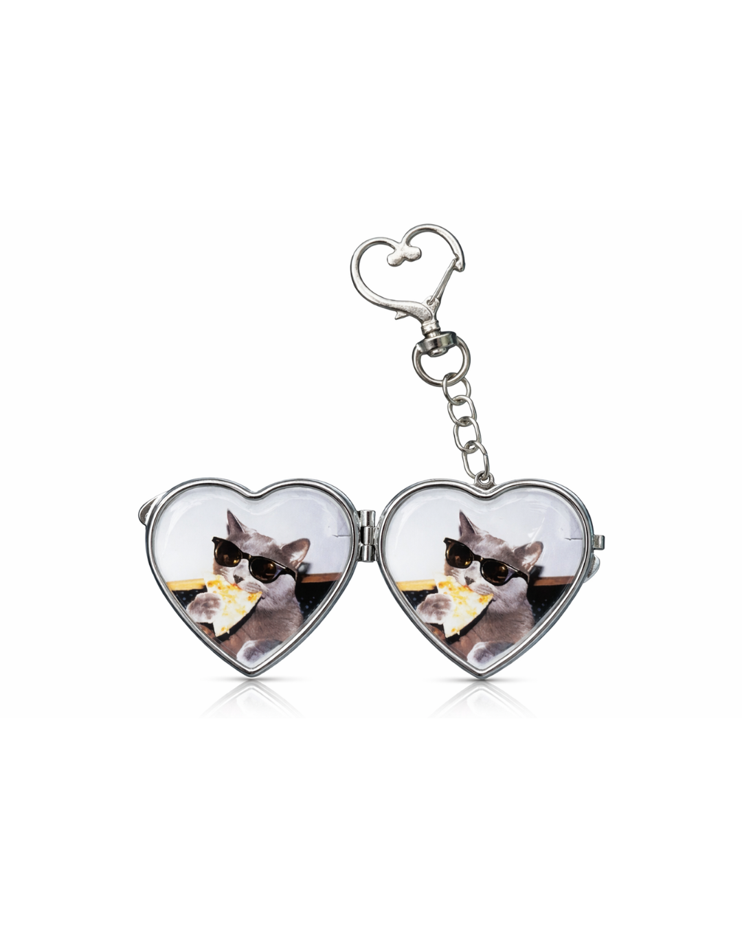 Coolestcat - Heart Mirror Charm