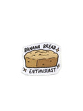 Banana Bread Enthusiast Embroidery Patch - Image #1