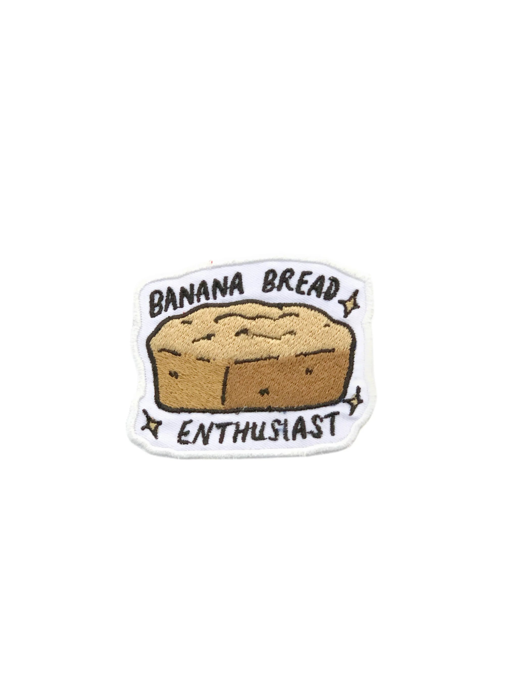 Banana Bread Enthusiast Embroidery Patch - Image #1