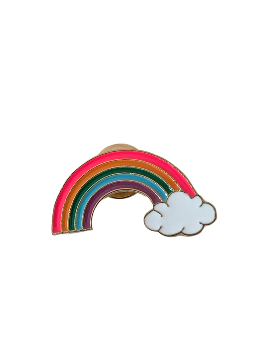 Cloud Rainbow Enamel Pin