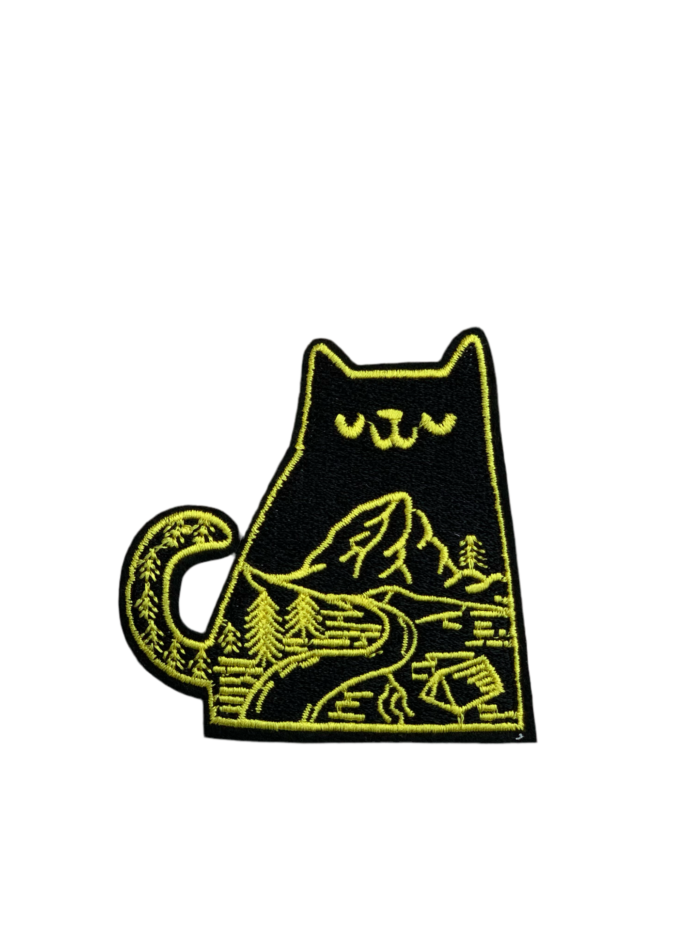 Scenery Cat Embroidery Patch