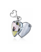 Kitty Party - Heart Mirror Charm