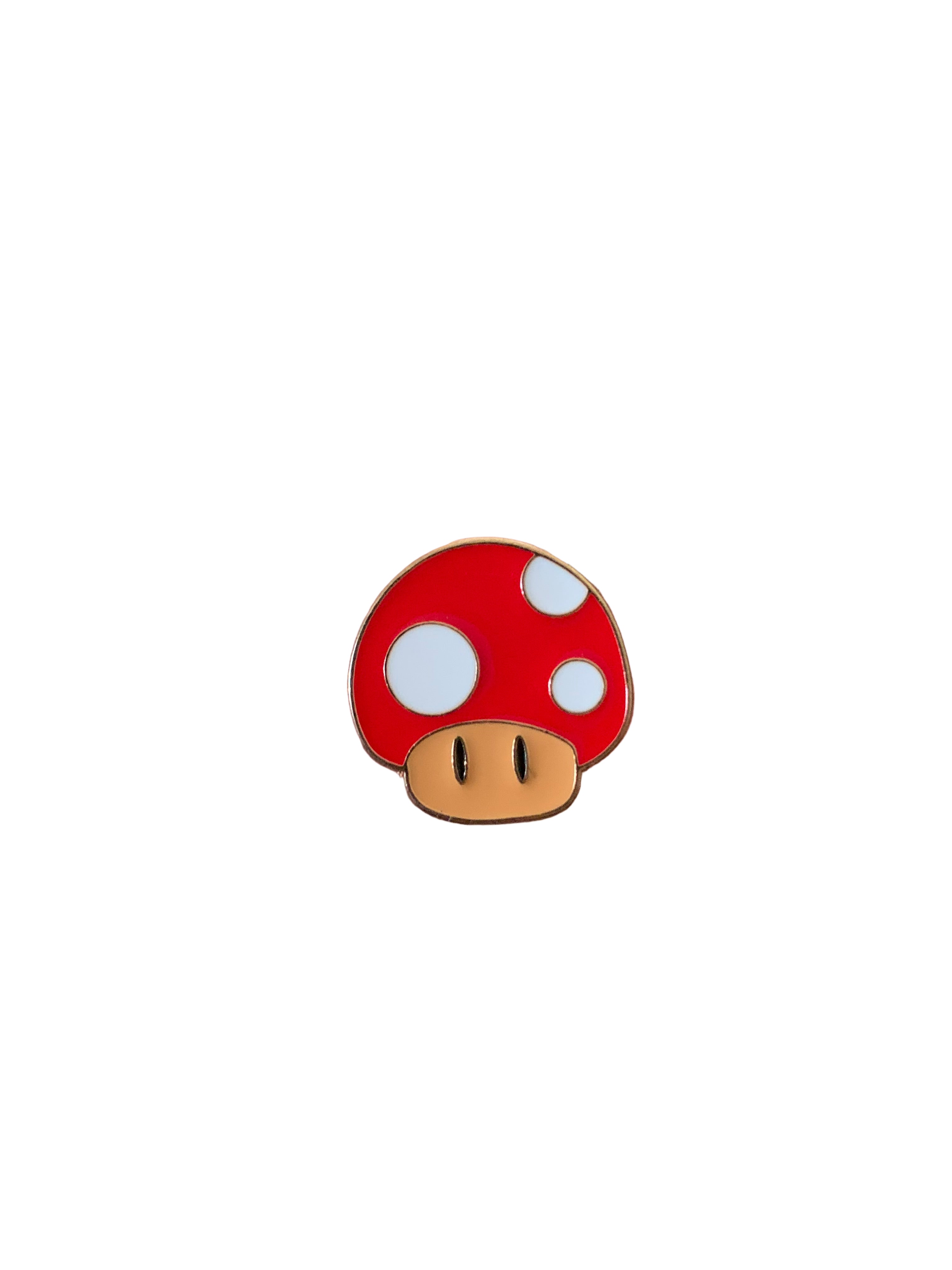Mario Mushroom Enamel Pin