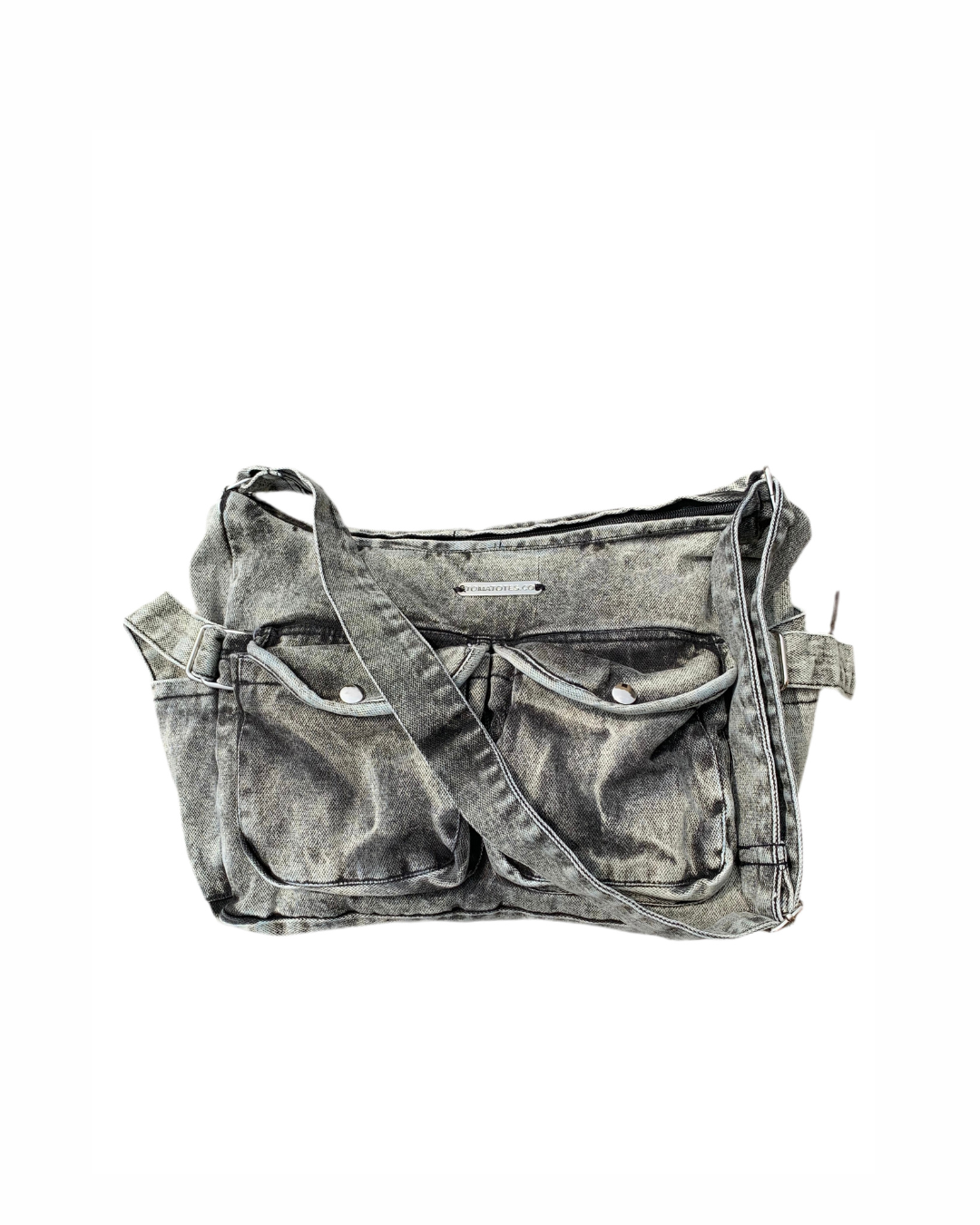 Sky - Black Stonewashed Crossbody