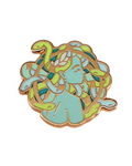 Medusa Enamel Pin