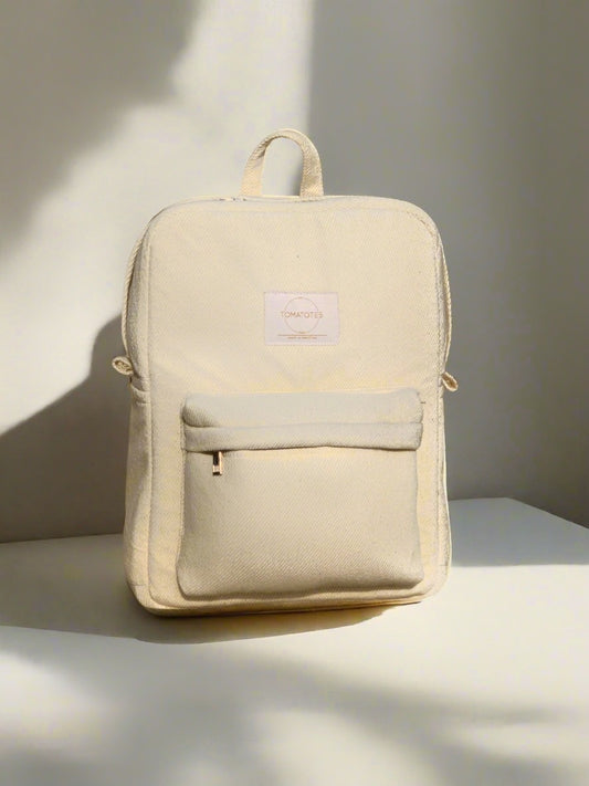 Off-White Twill BackPack