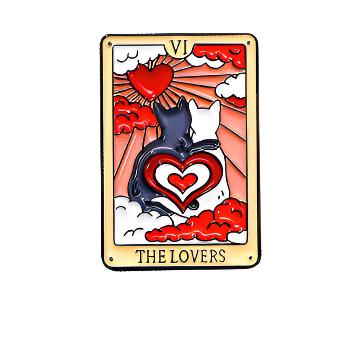 'The Lovers' Enamel Pin