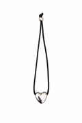 Silver Small Heart Hanging Charm