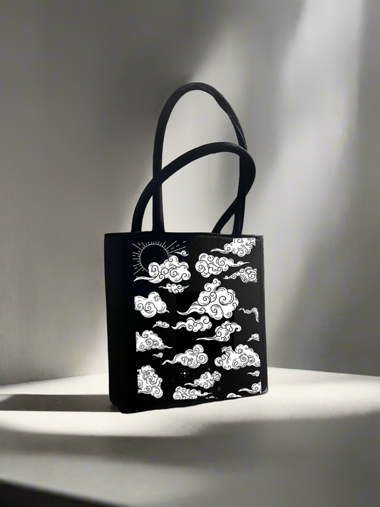 Cool Clouds Padded Tote