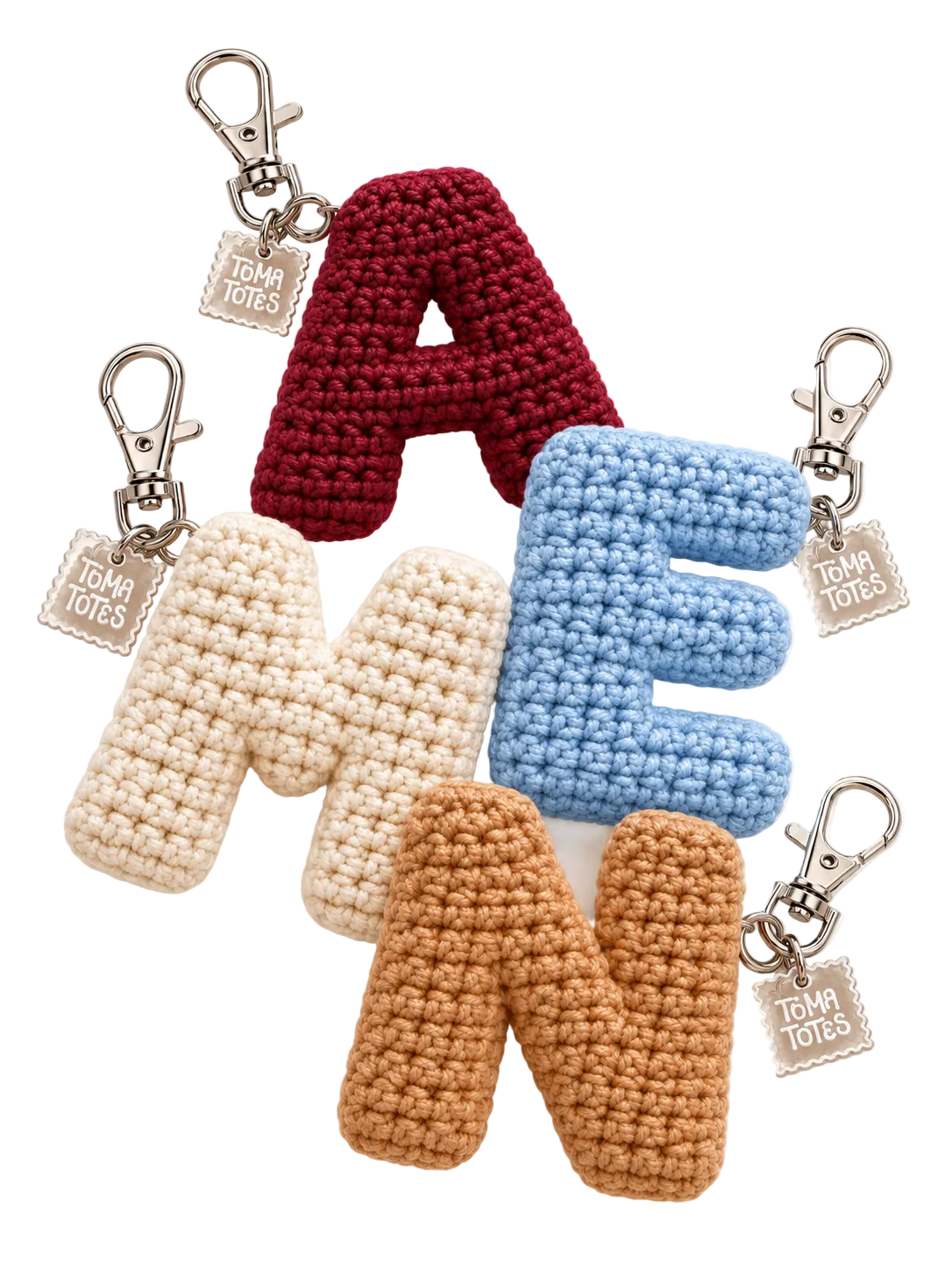 Loopy Letter Charm