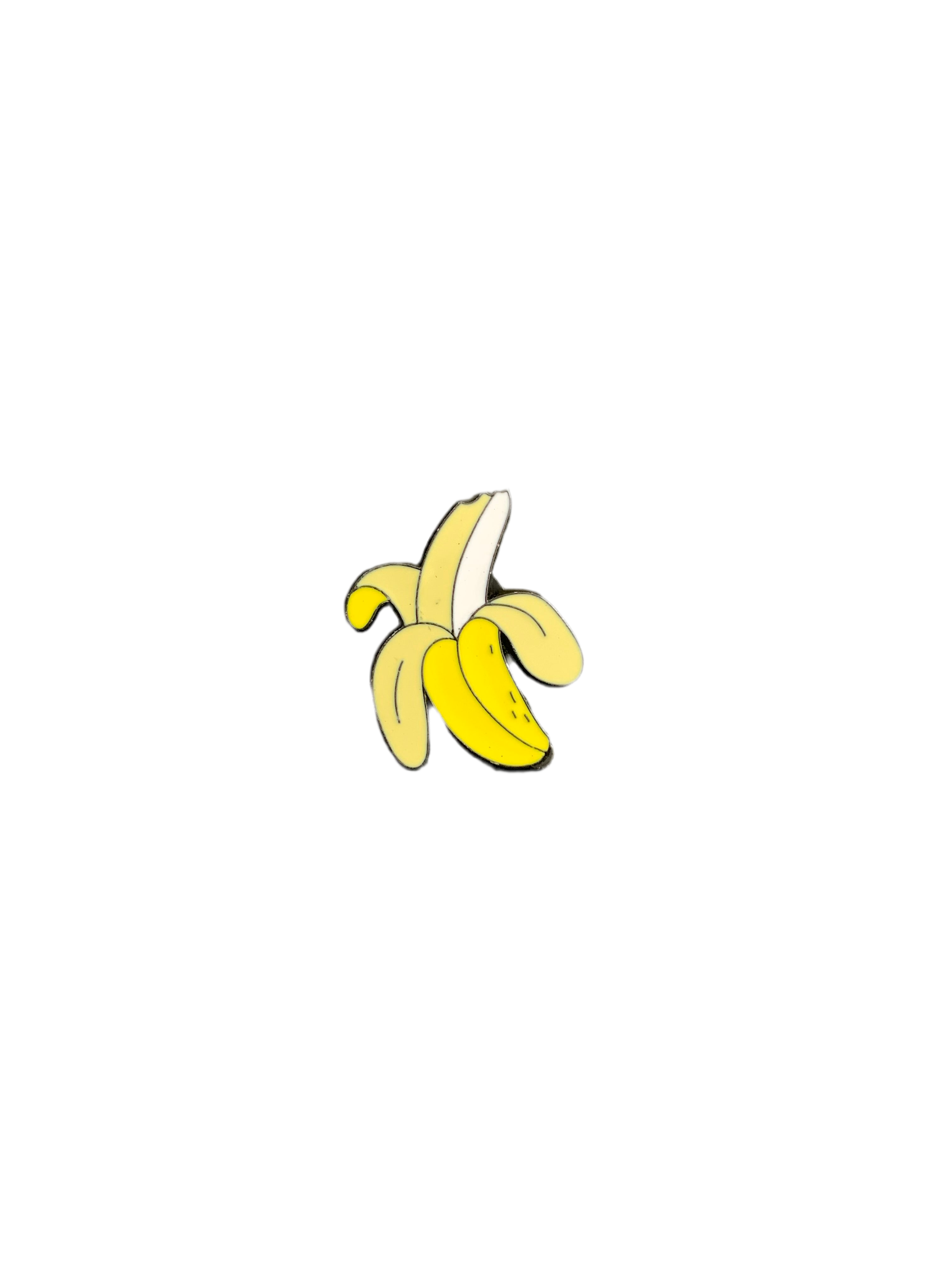 Nibbling Banana Enamel Pin