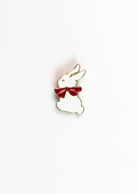 Bunny Bow Pin tomatotes.co