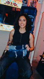 DenimMosaic Shoulderbag