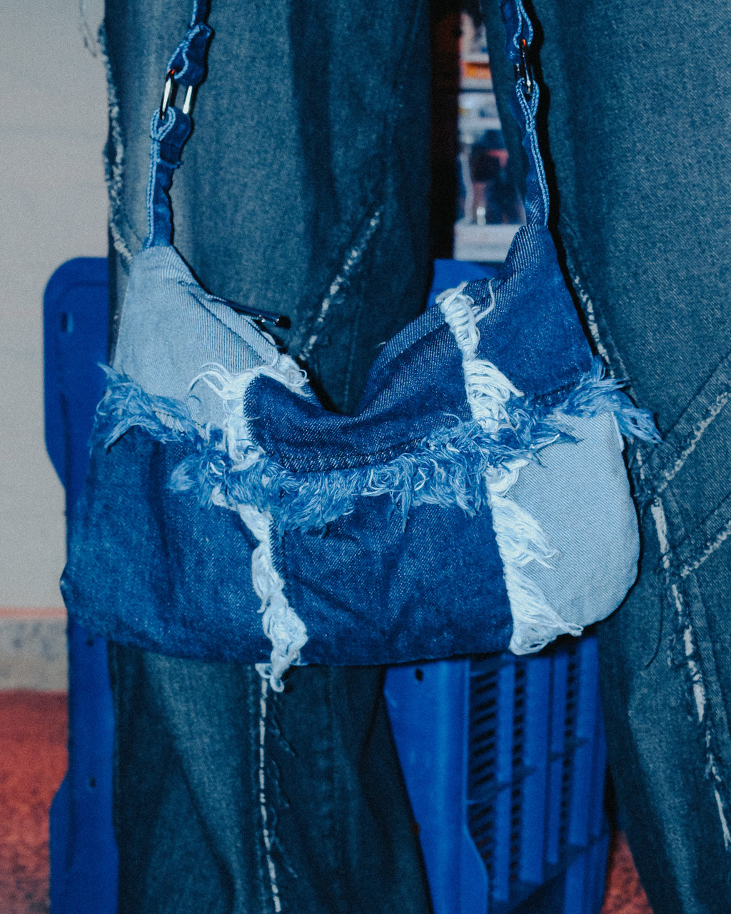 DenimMosaic Shoulderbag