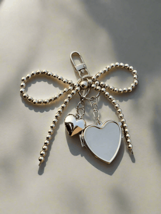 Heart Mirror - Bow Charm