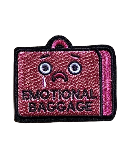 Emotional Baggage Embroidery Patch tomatotes.co