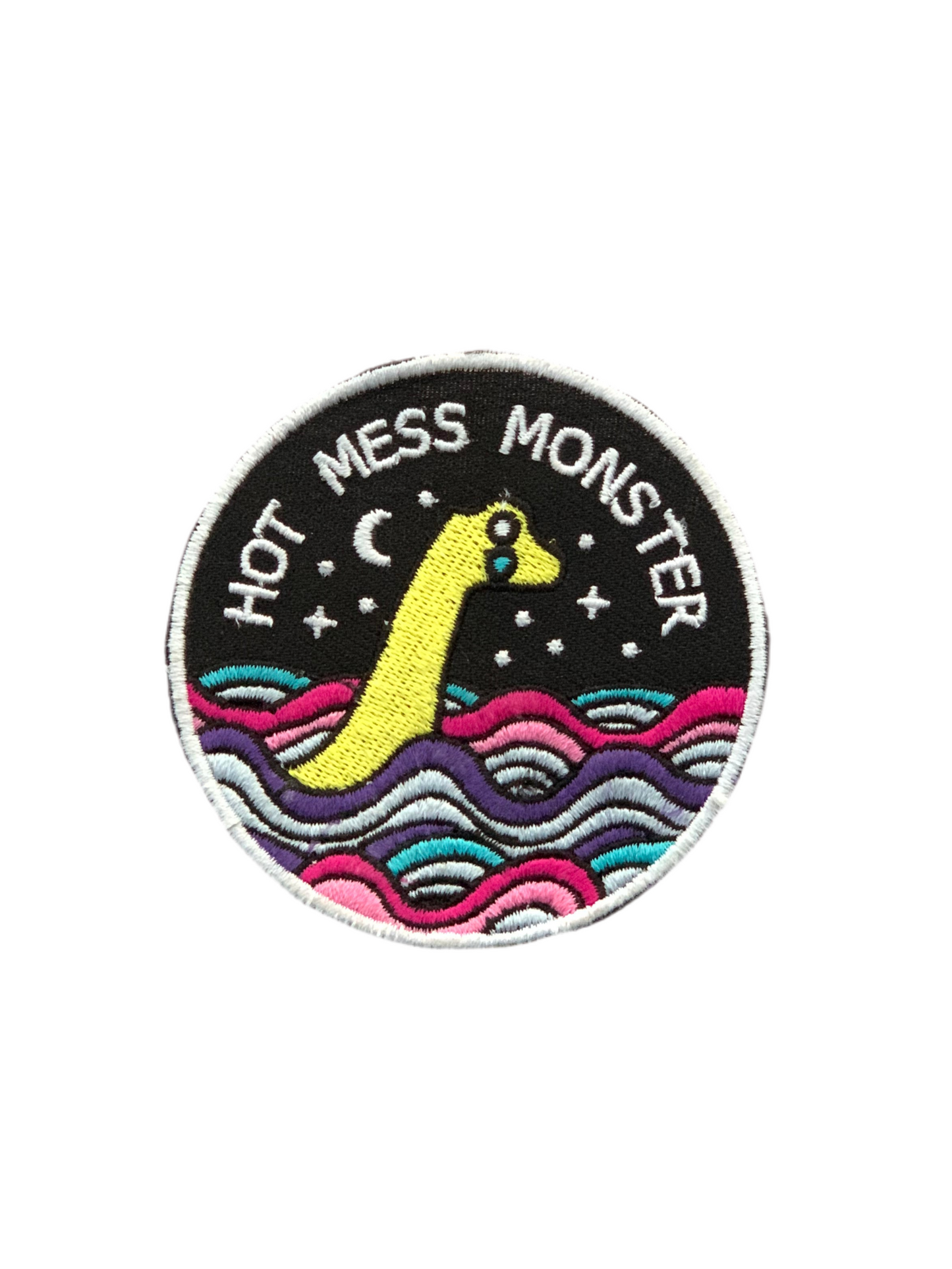 Hot Mess Monsters Embroidery Patch