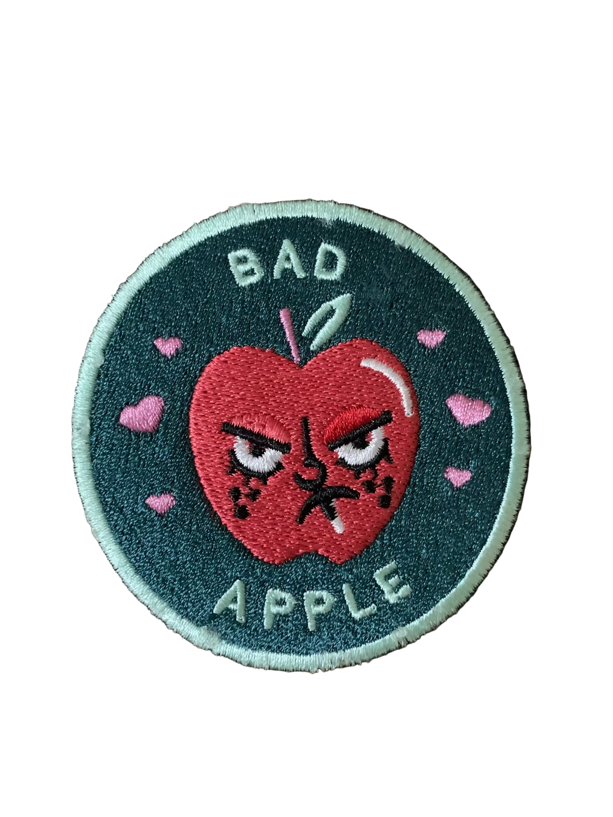 Bad Apple Embroidery Patch