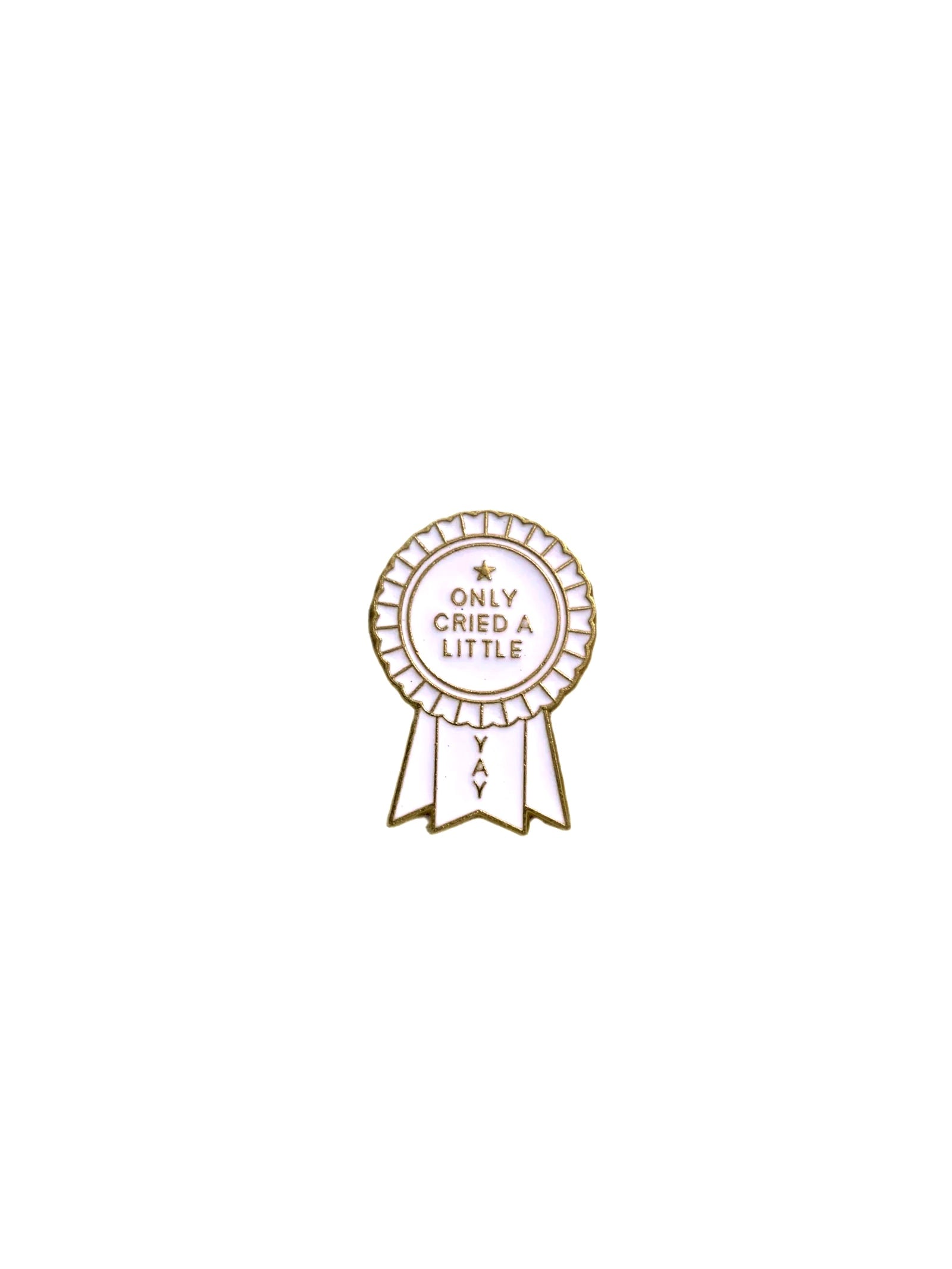 Only Cried a Little Enamel Pin