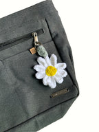 White Flower - Crochet Charm