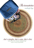 Blue Clamshell - Organiser Pouch