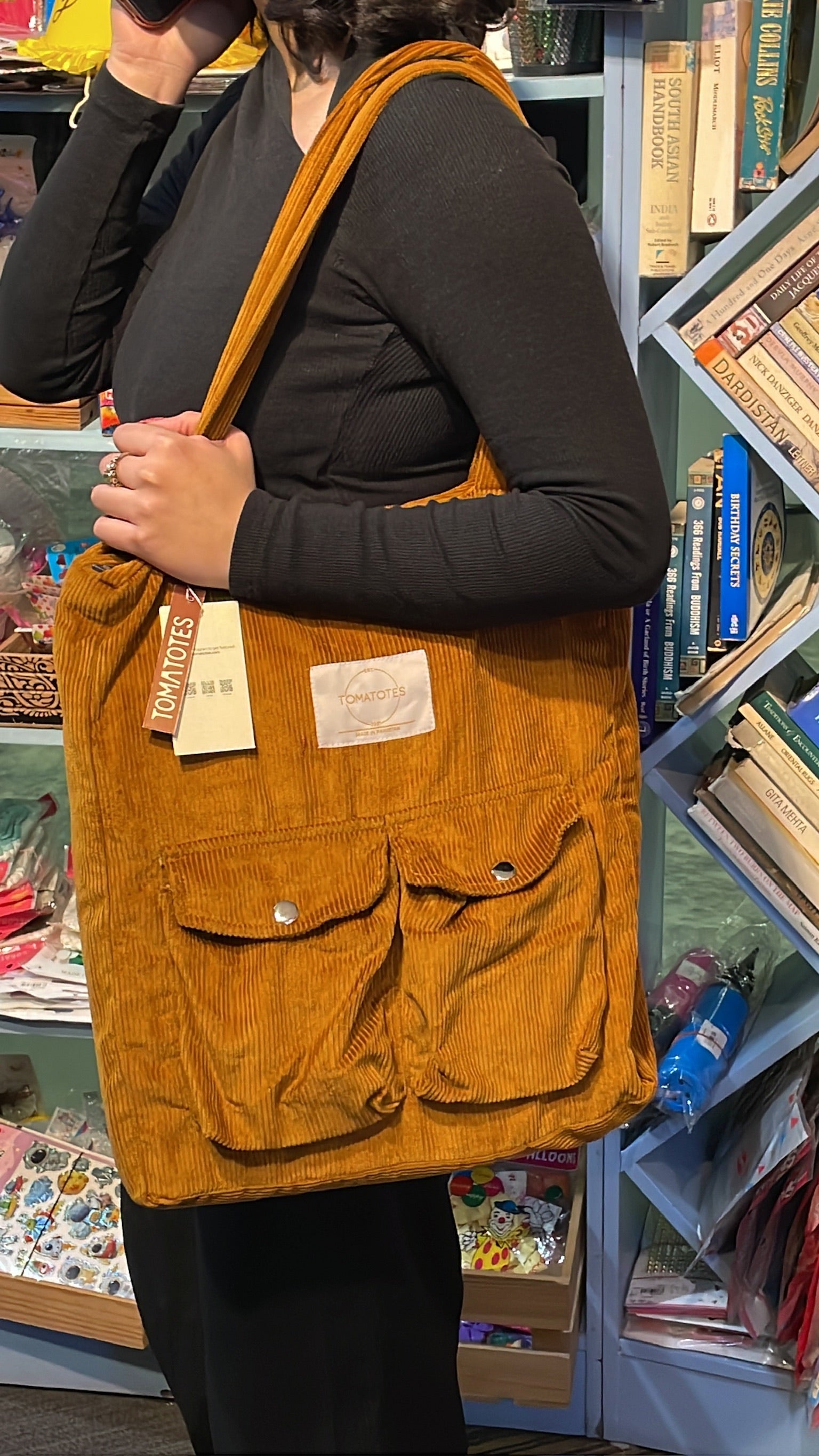 PocketPair™ Corduroy Totes
