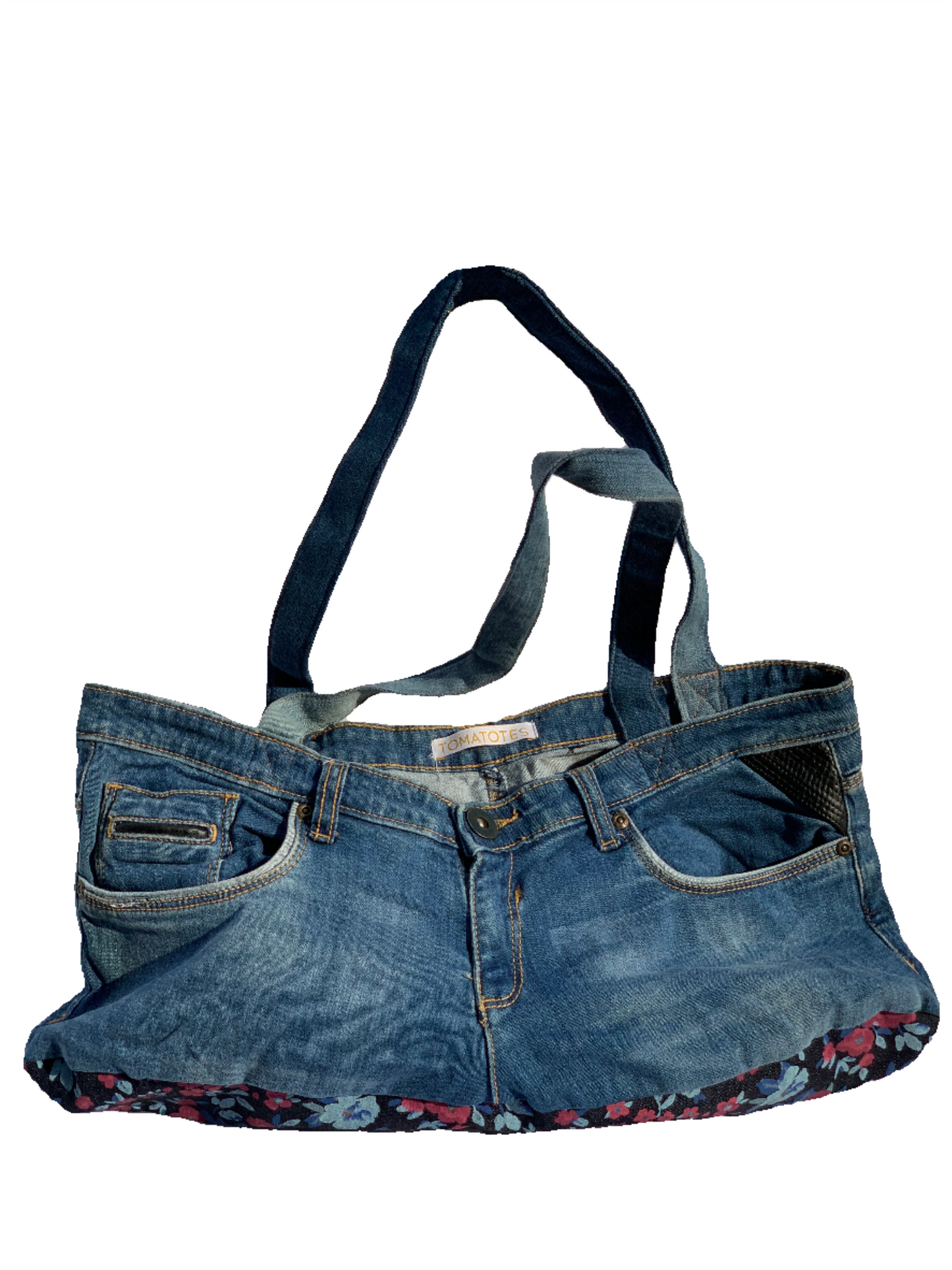 Jeans Recycled Bag Jeans Bag Creative DIY