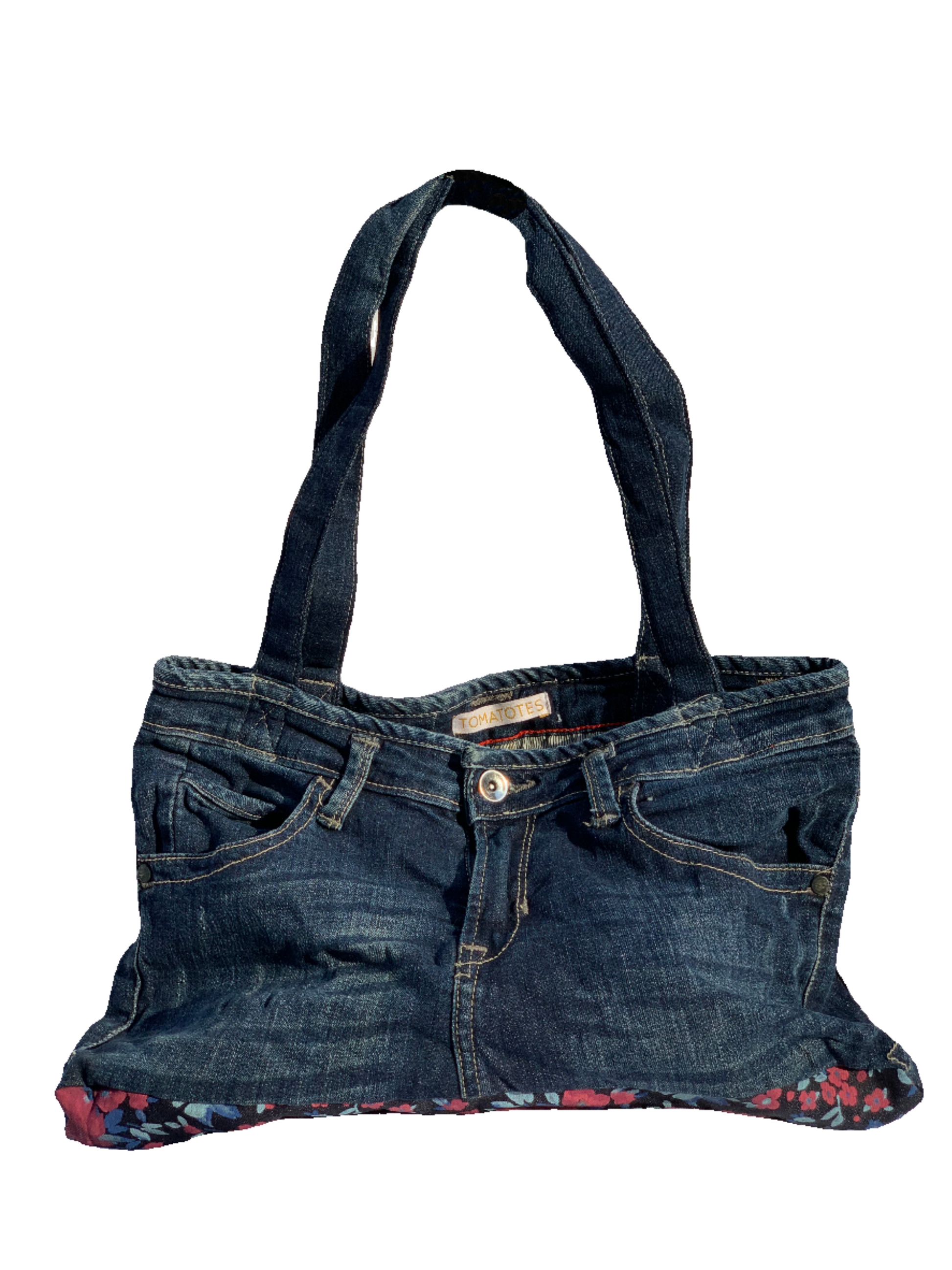 Recycled Denim Tote 06 tomatotes.co