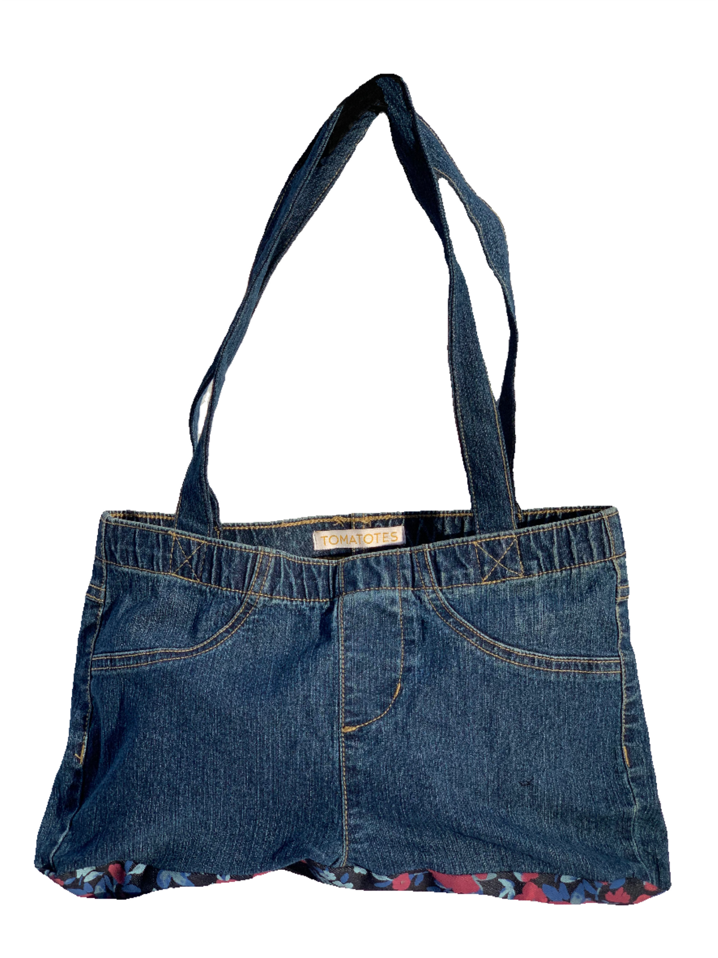 Recycled Denim Tote 09 tomatotes.co