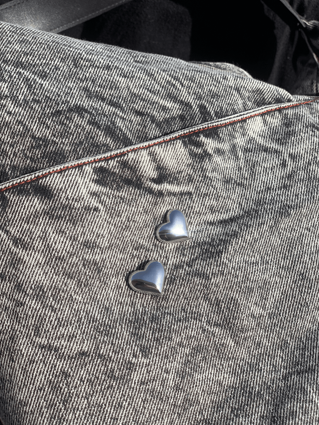 Silver Heart Pin