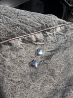 Silver Heart Pin
