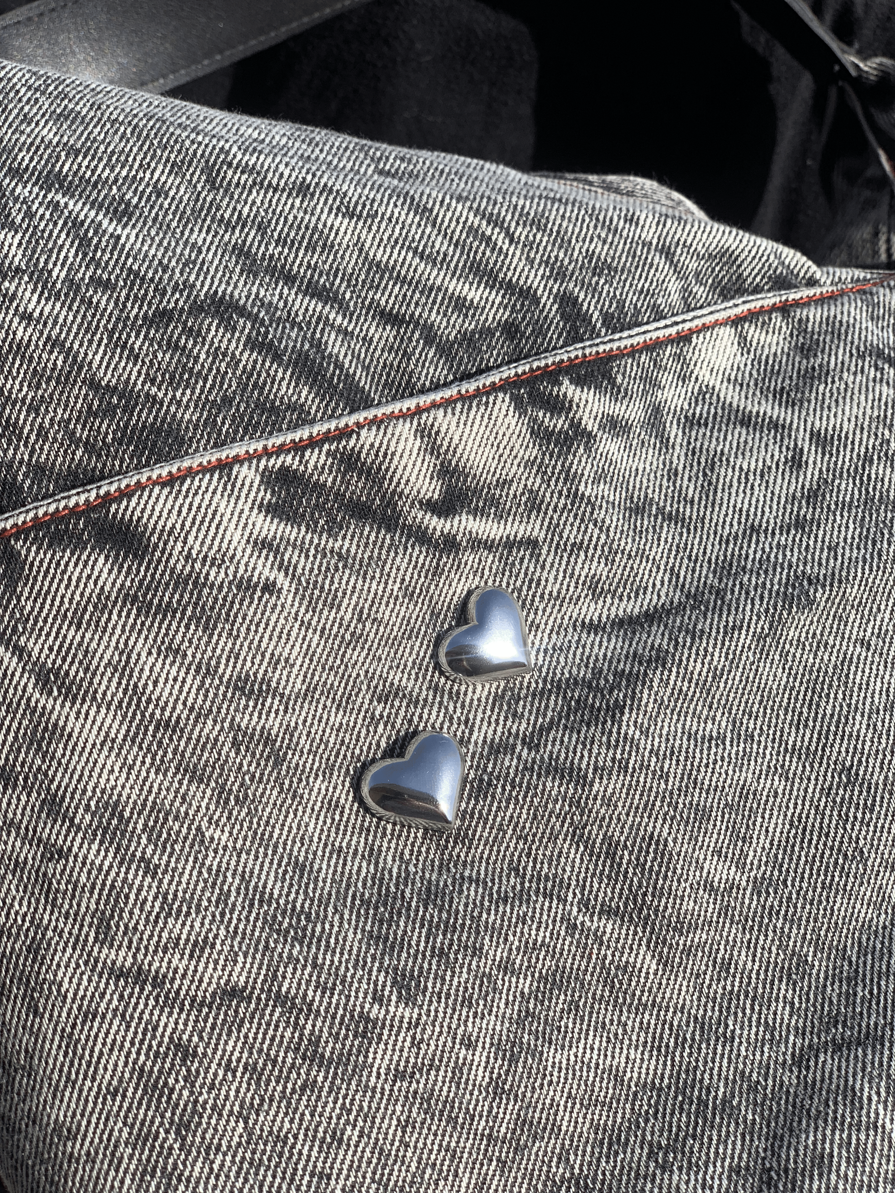 Silver Heart Pin