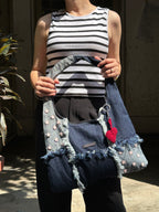 DenimMosaic Slouch Shoulderbag