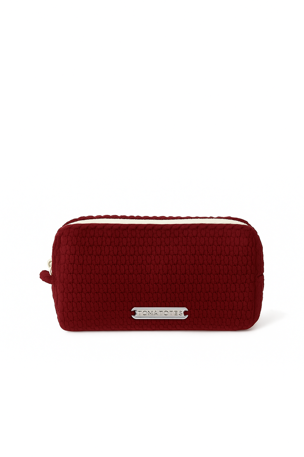 Berry Knit Pouch - Crochet Pouch