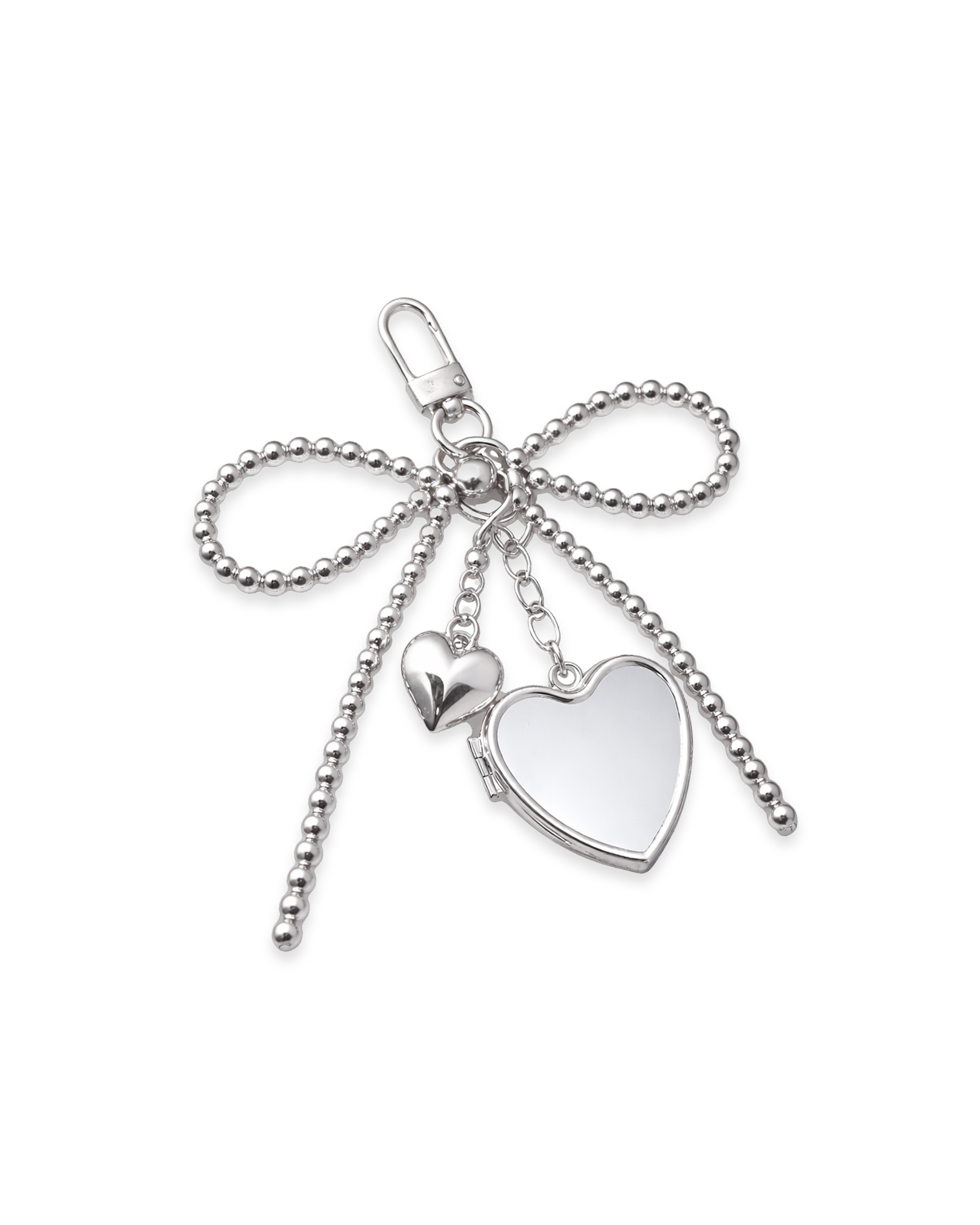 Heart Mirror - Bow Charm