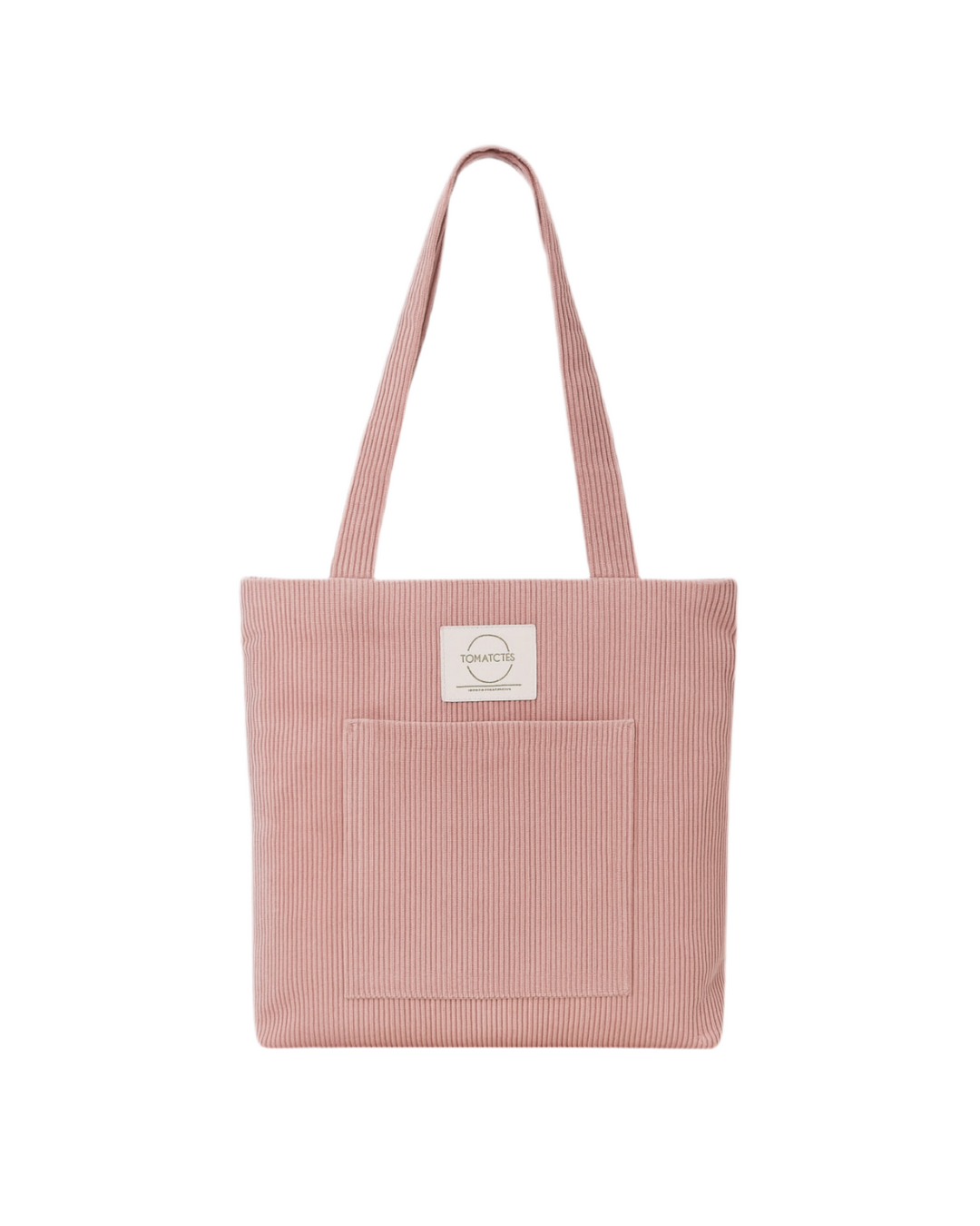 Dahlia - Pale Pink Corduroy Tote