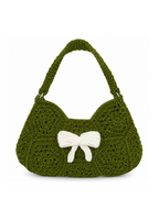 Marlow Crochet - Maroon Shoulderbag