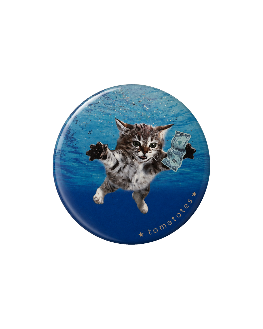 vol. 1 pinback badges