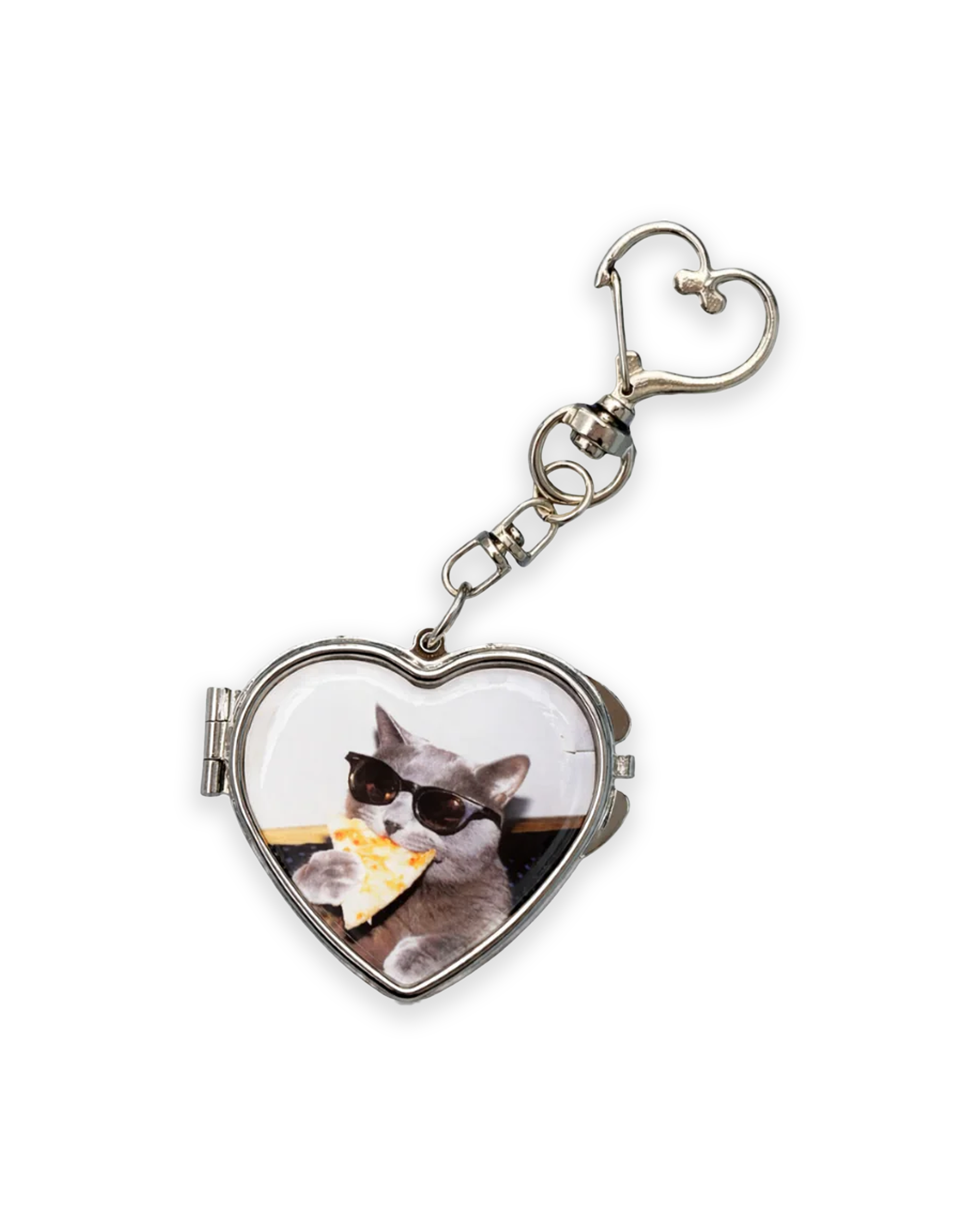 Coolestcat - Heart Mirror Charm