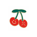 Red Cherry Enamel Pin