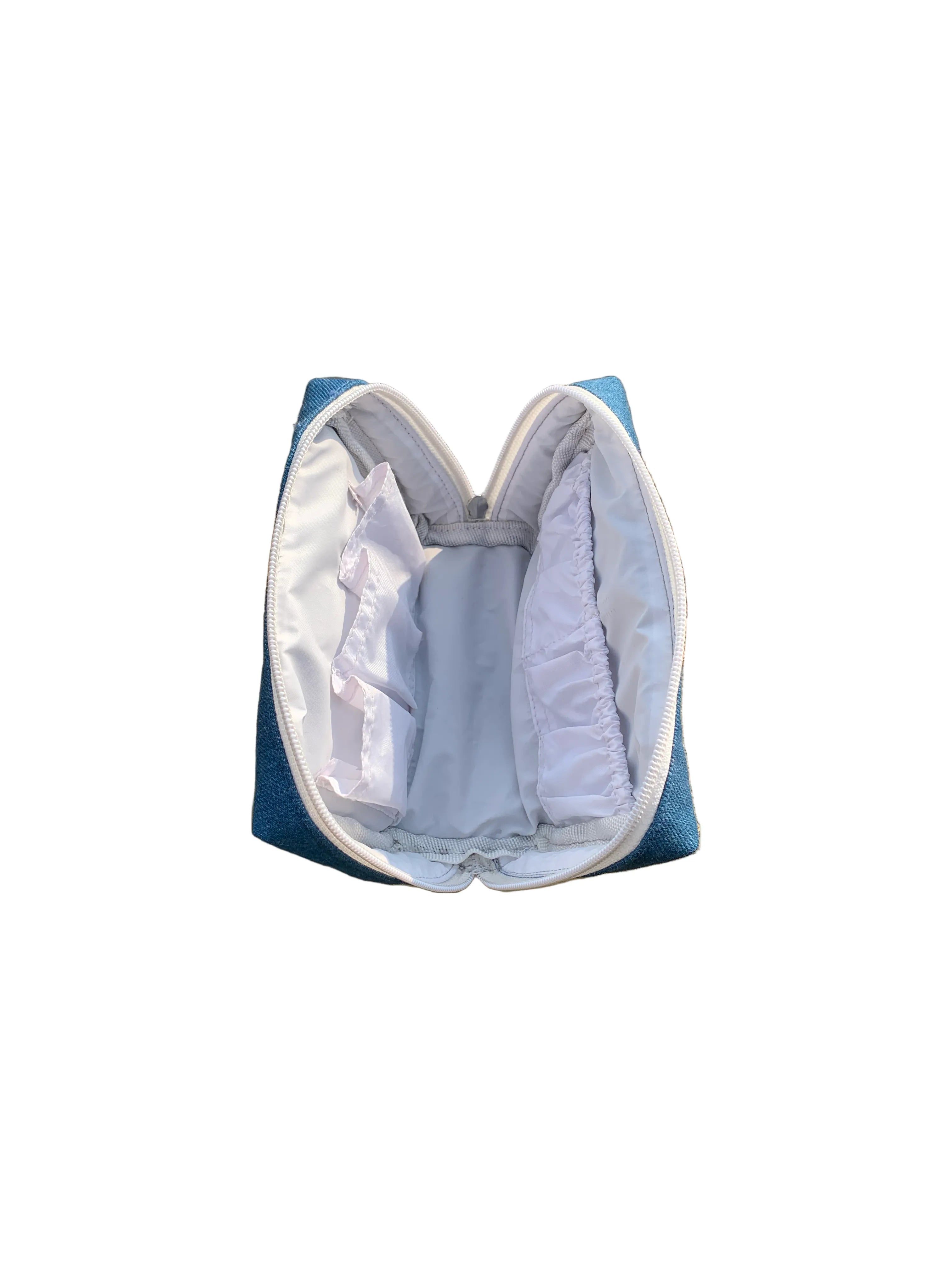Blue Clamshell - Organiser Pouch