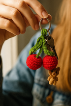 Cherry - Crochet Charm